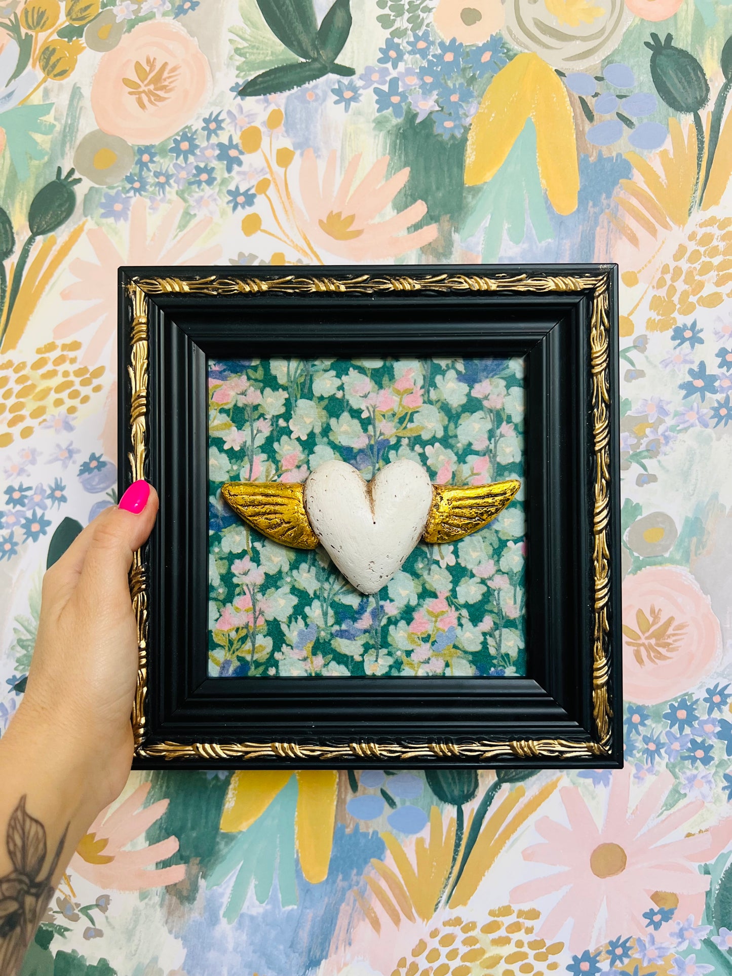 Cuadrito Corazón & Alas