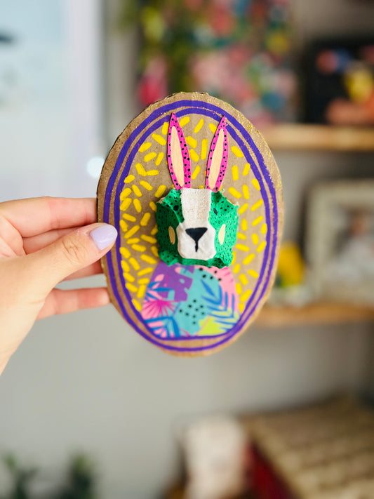 Pascua conejito retrato V