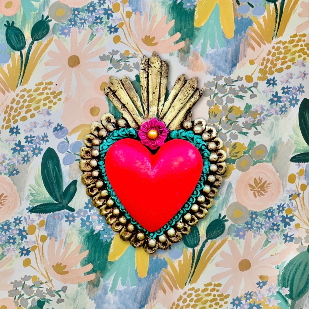 Corazón Perlado para colgar
