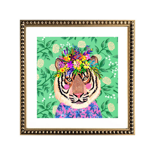 Cuadro Animal Tigre Flúor II