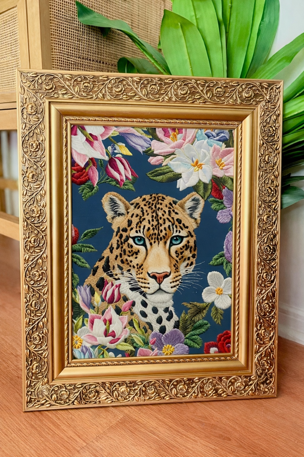 Cuadro Leopardo Greca Gold “¡última unidad!”