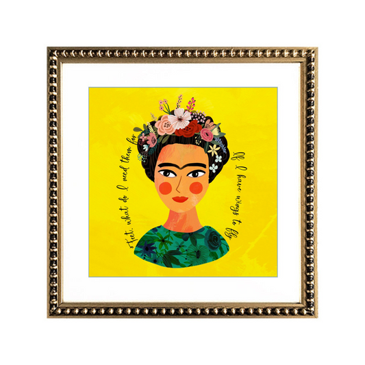 Cuadro Frida Yellow