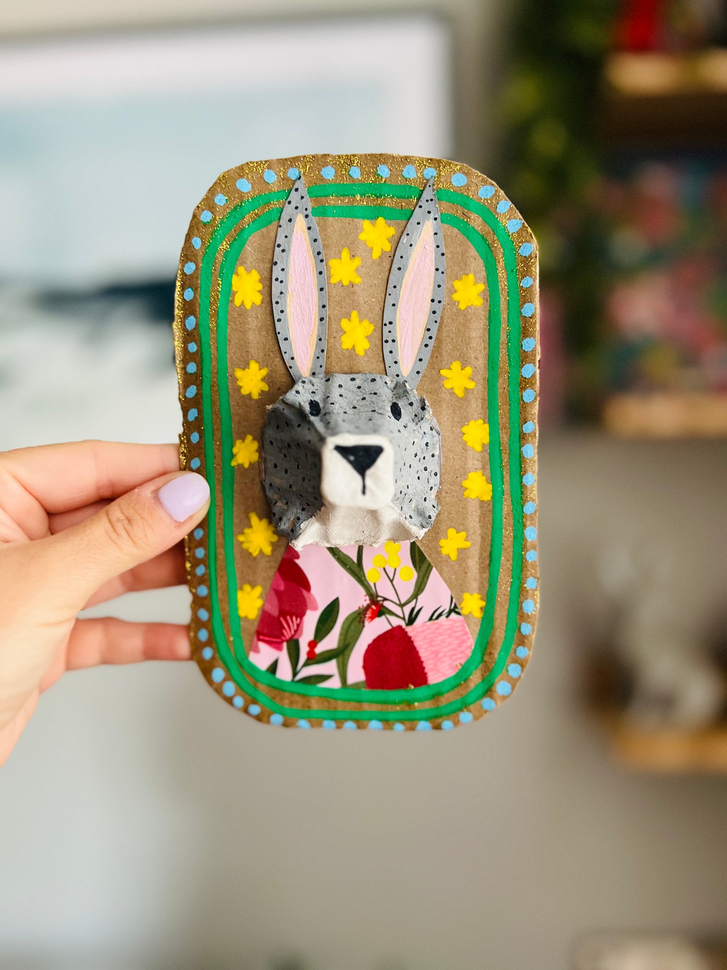 Pascua conejito retrato X
