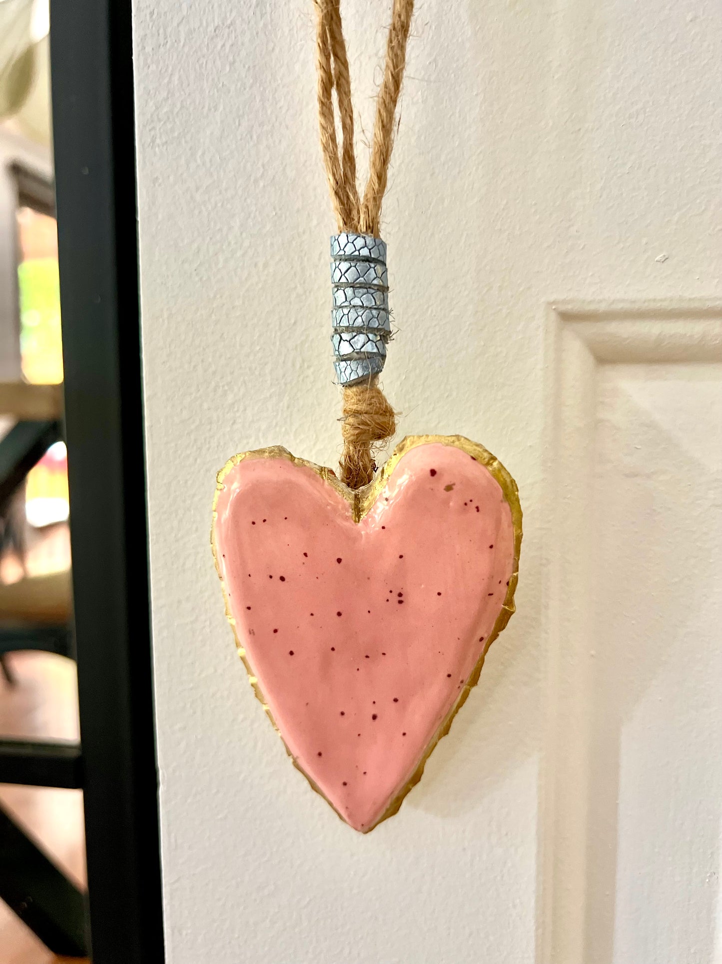 Corazón Pink Gold para colgar