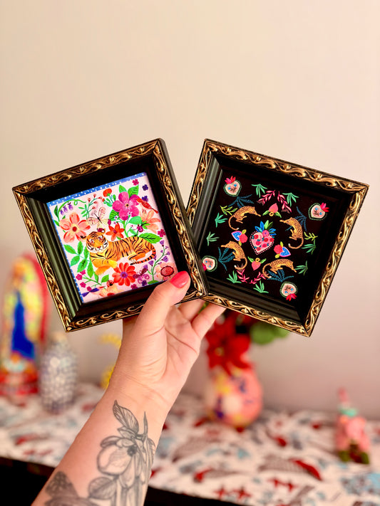 Mini Pack 2 Cuadritos Tiger