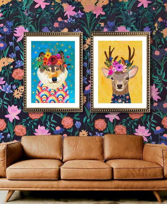 Cuadro Animales - Lobo