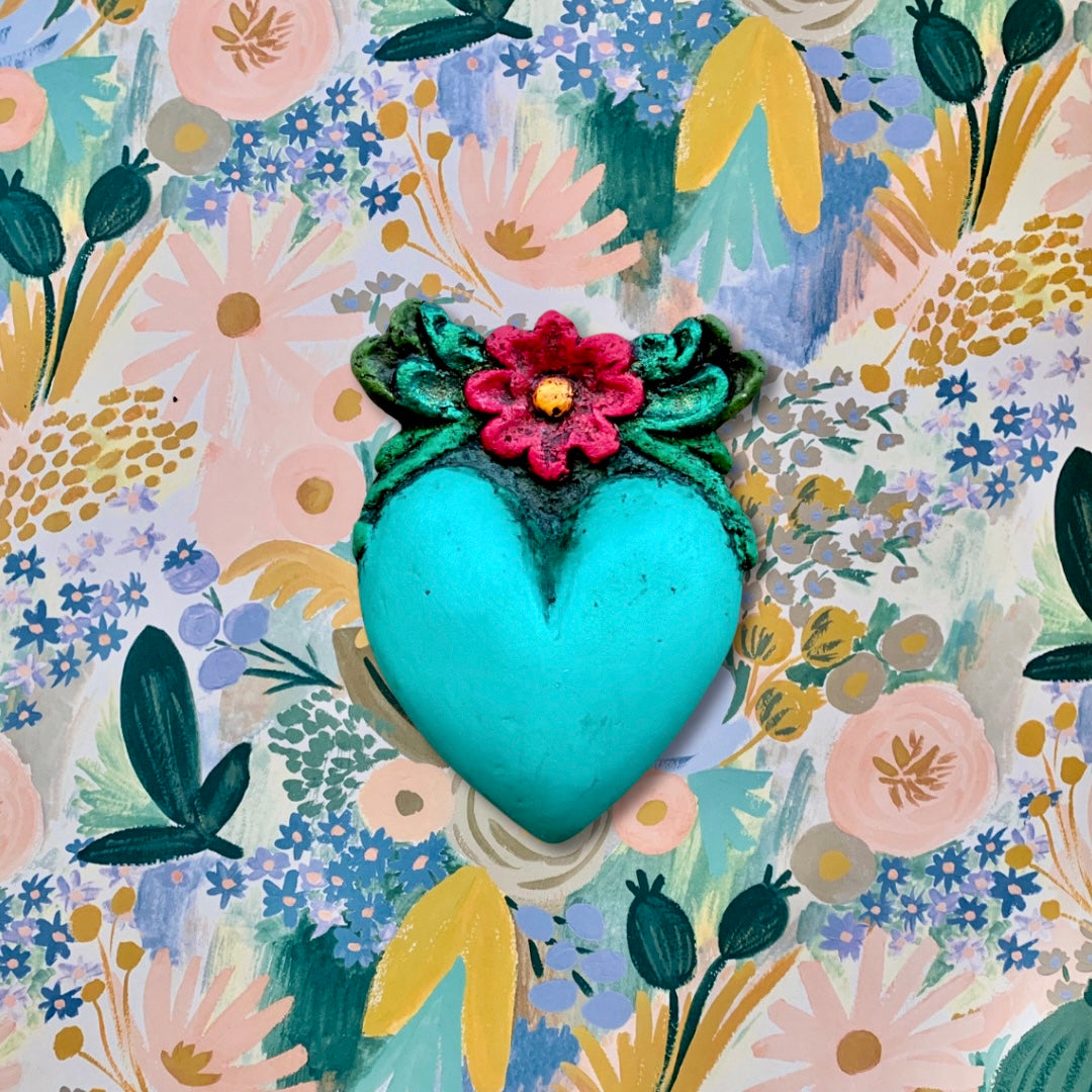 Corazón Frida para colgar