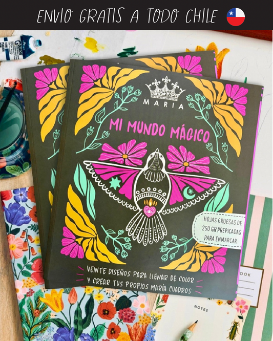 Libro para Pintar “Mi Mundo Mágico”