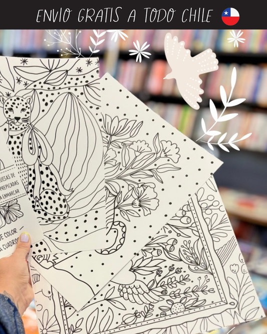 Pack Láminas para Pintar