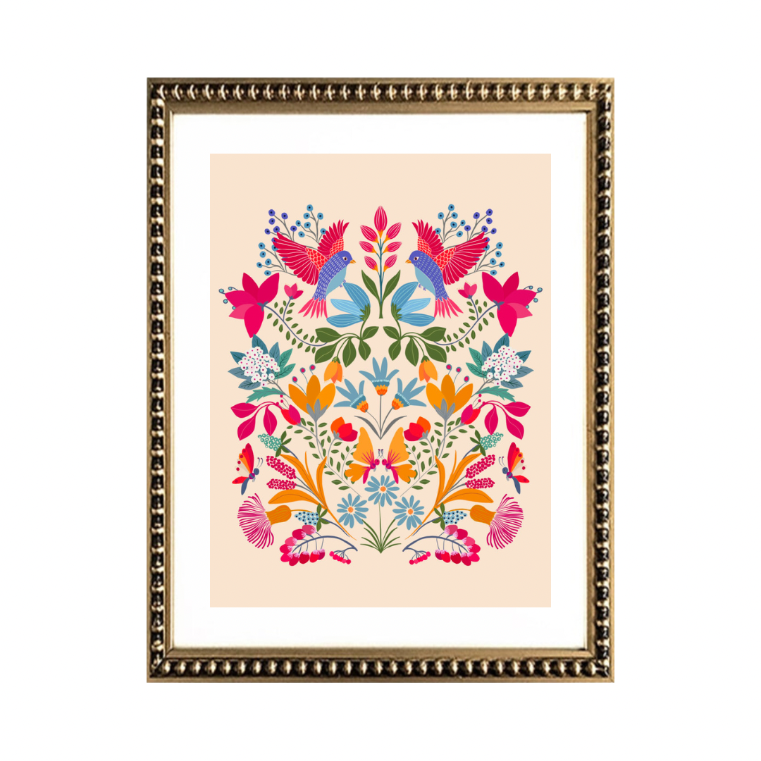 Cuadro Folk & Colores