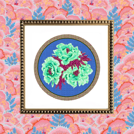 Cuadro Círculo de Flores VII