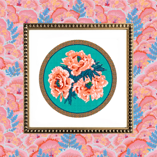 Cuadro Círculo de Flores IX