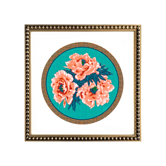 Cuadro Círculo de Flores IX