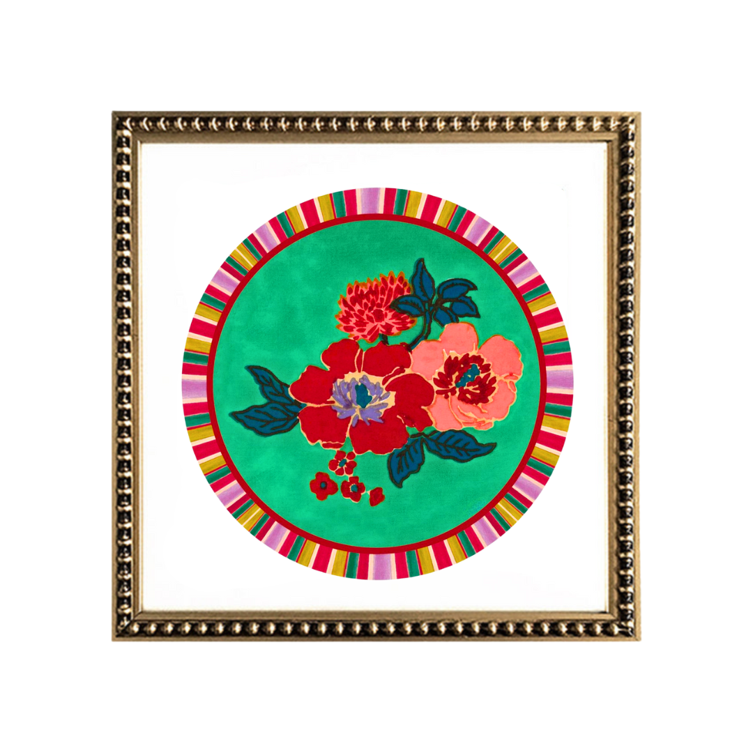 Cuadro Círculo de Flores