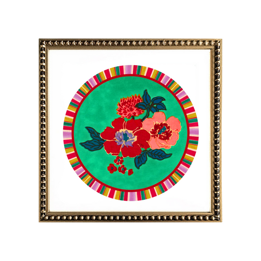 Cuadro Círculo de Flores