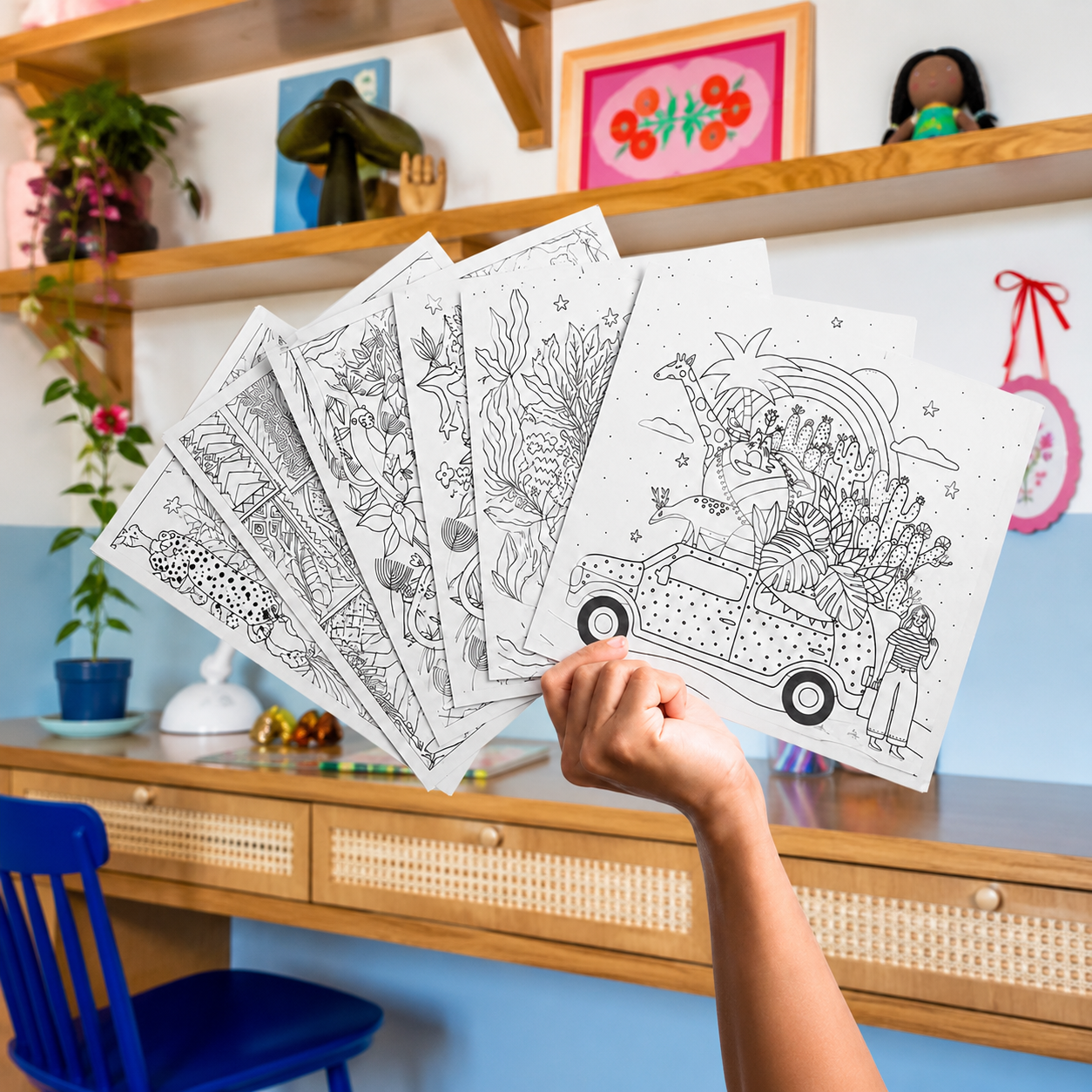 PREVENTA Libro para Pintar “Selva Mágica”