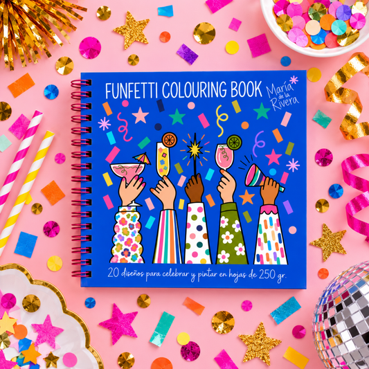Libro para Pintar “FUNFETTI”