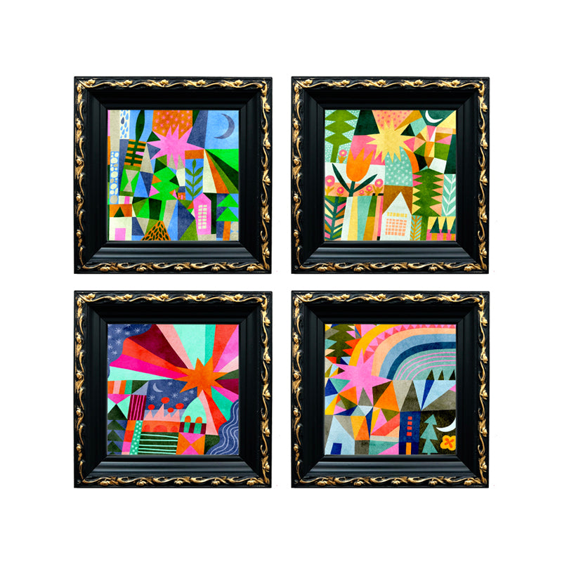 Mini Pack 4 Abstractos