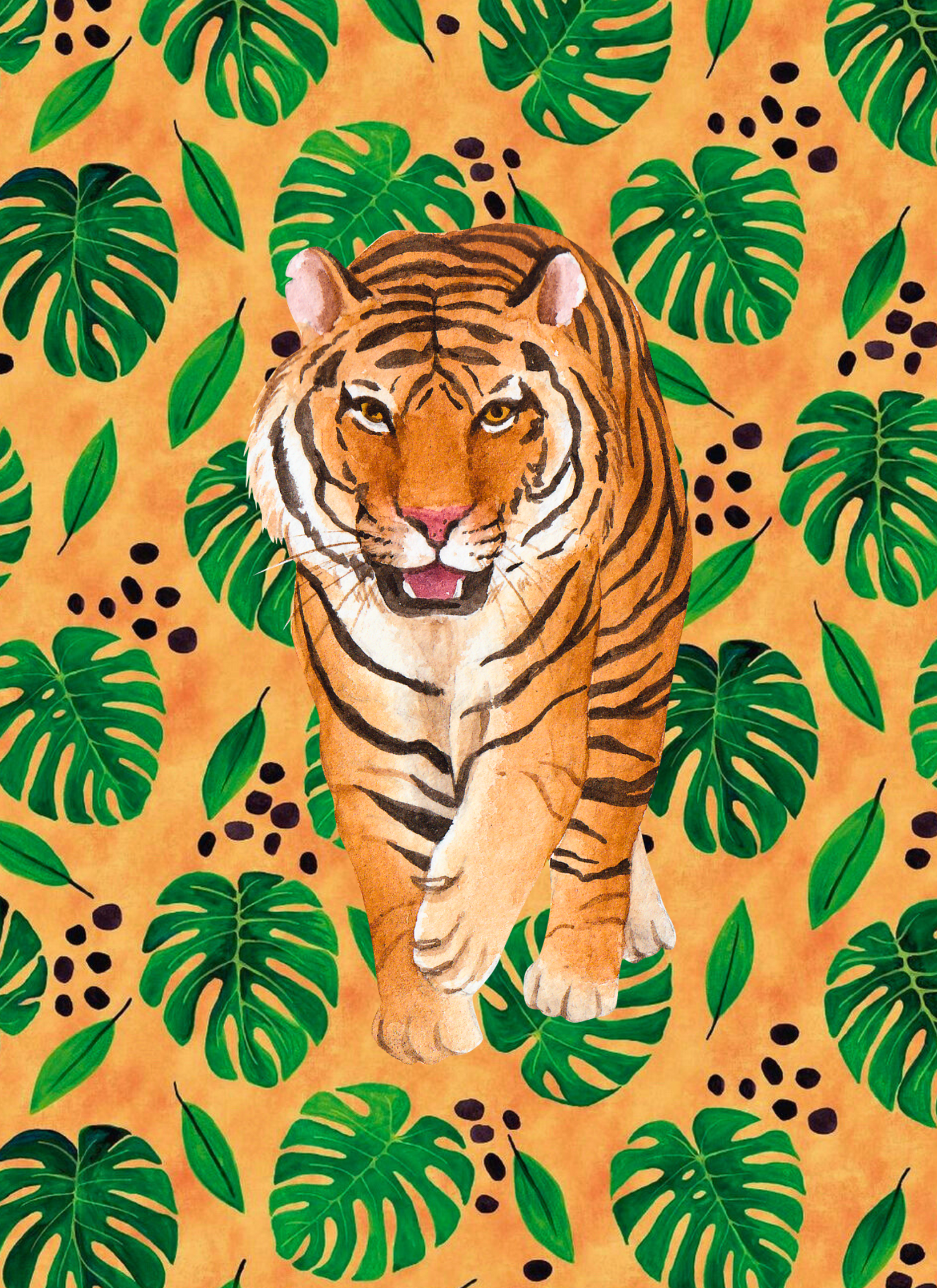 Cuadro Tigre en Selva