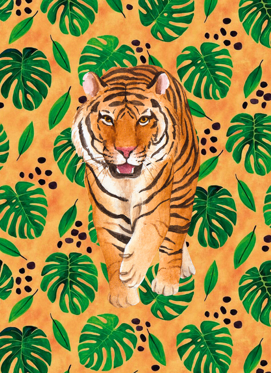 Cuadro Tigre en Selva
