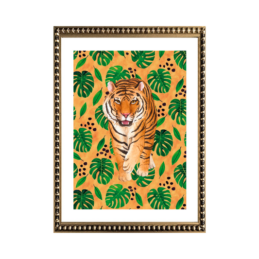 Cuadro Tigre en Selva