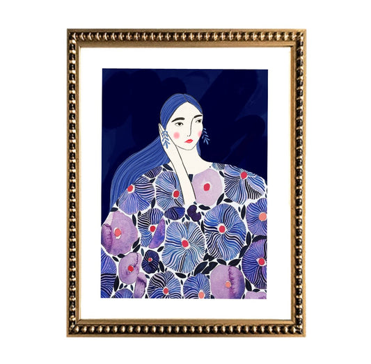 Cuadro Woman in Blue
