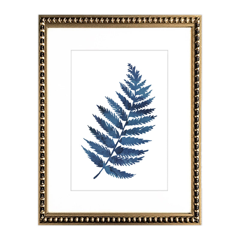 Cuadro Botanica Azul III