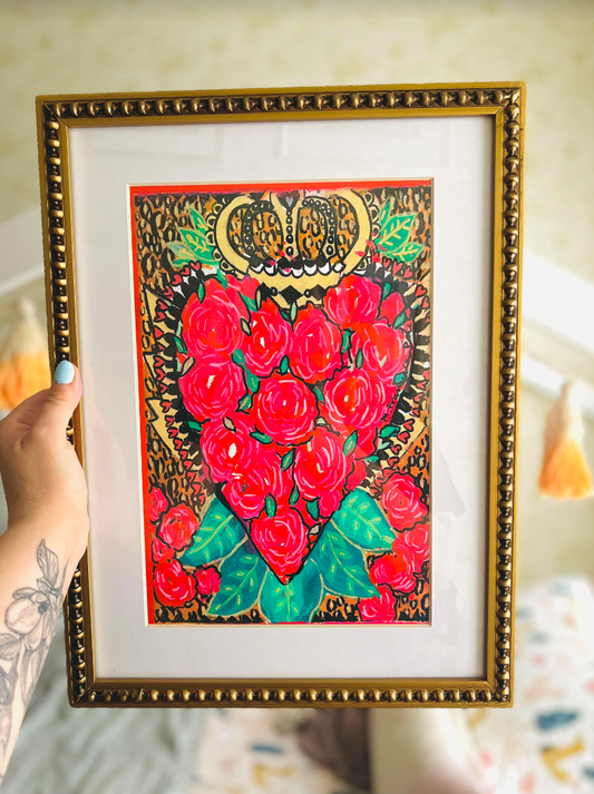 Flash Sale Corazón Rosas