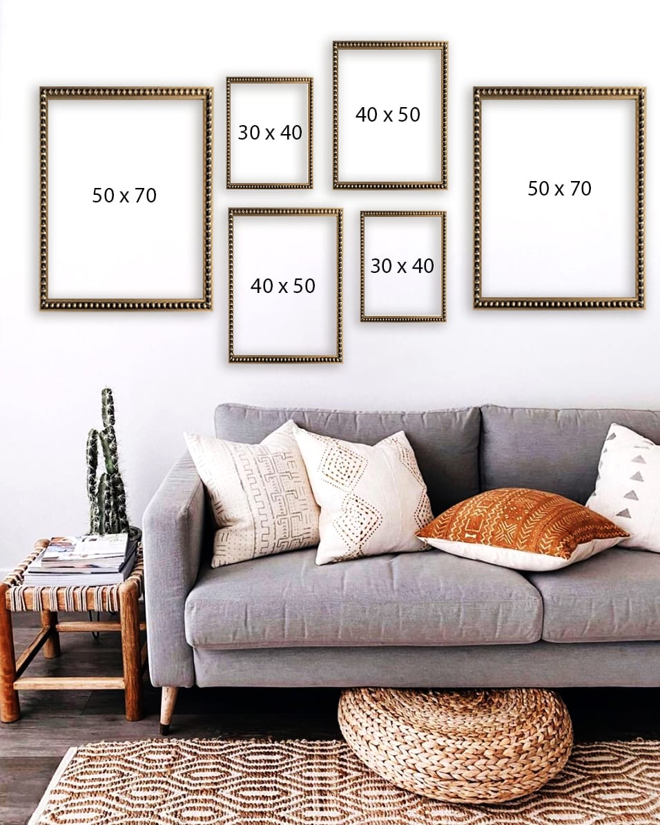 Pack 6 Cuadros para Living