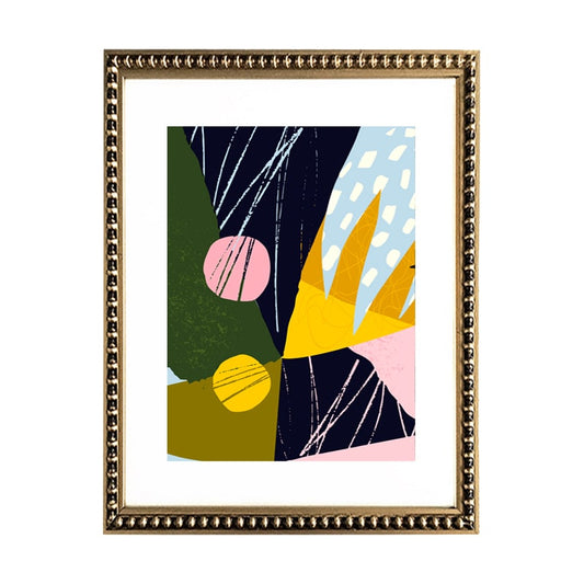 Cuadro Monstera Abstracto III