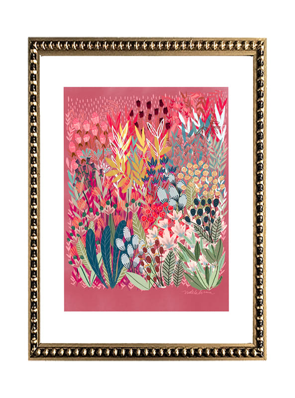 Pack 5 Cuadros Florales