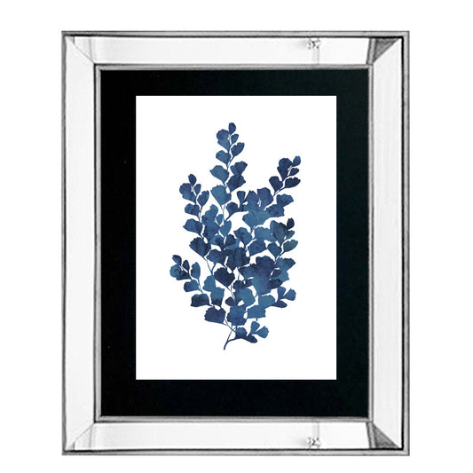 Cuadro Azul Botánica