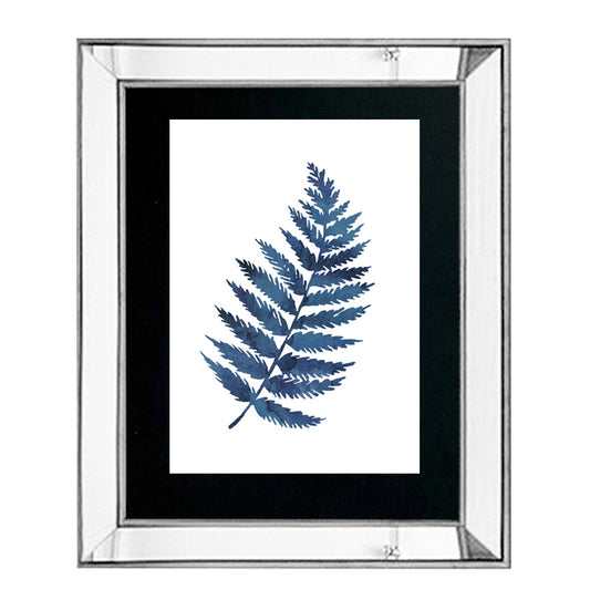 Cuadro Azul Botánica II