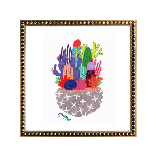 Cuadro Colores en Cactus III