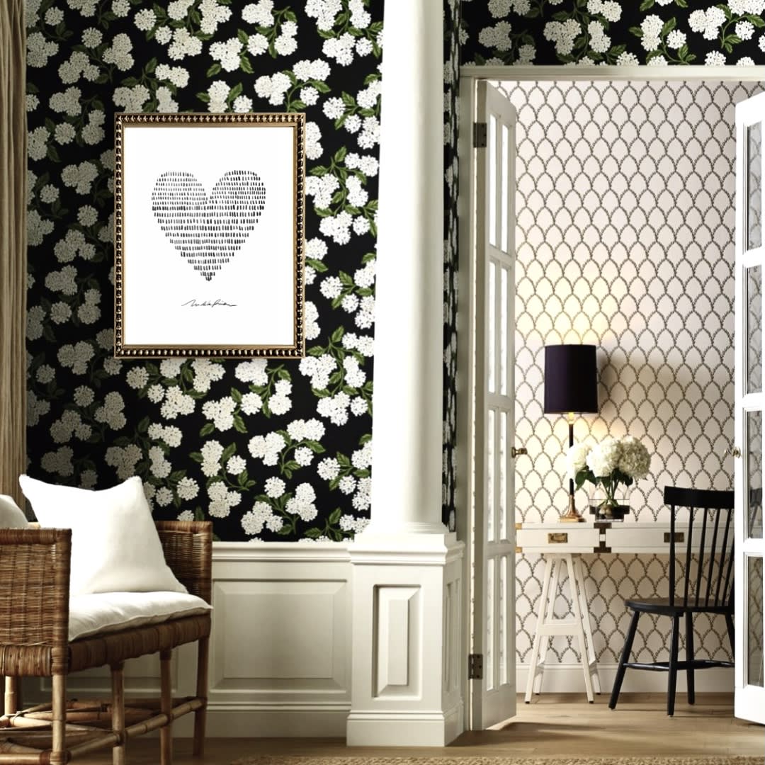 Cuadro Corazón de Líneas