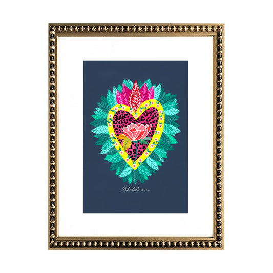 Pareja de Corazones Azul