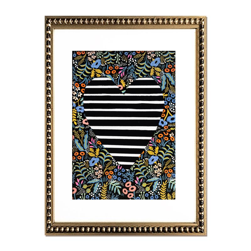 Cuadro Corazón Flores 14