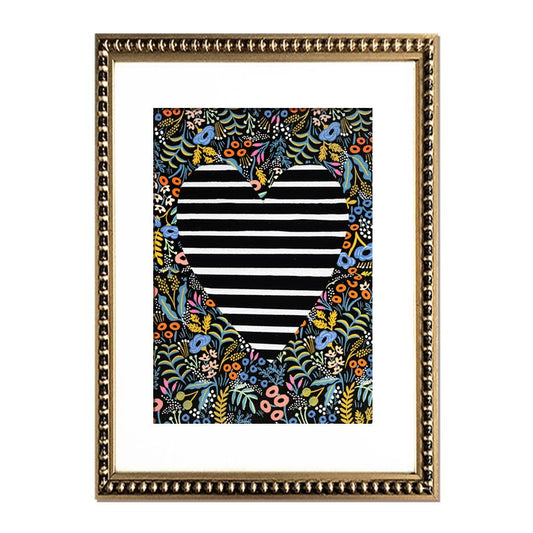 Cuadro Corazón Flores 14