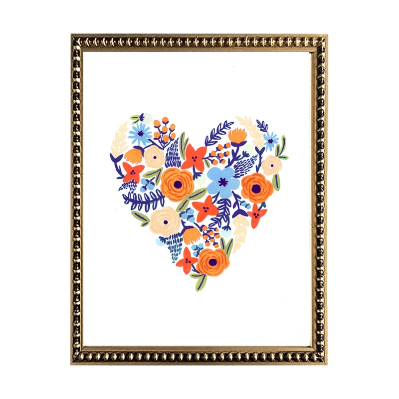 Heart Flowers III