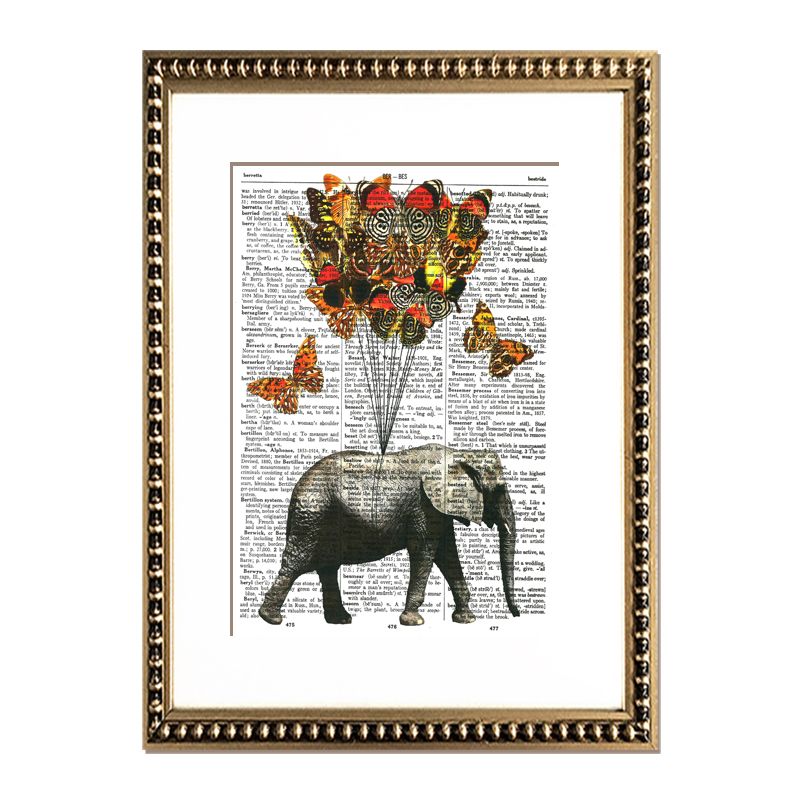 Elefante Globos de Mariposas