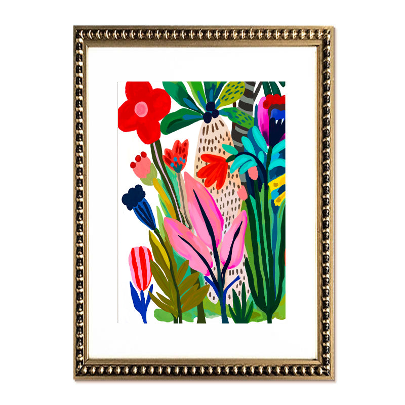 Pack 2 Cuadro Flores Tropicales