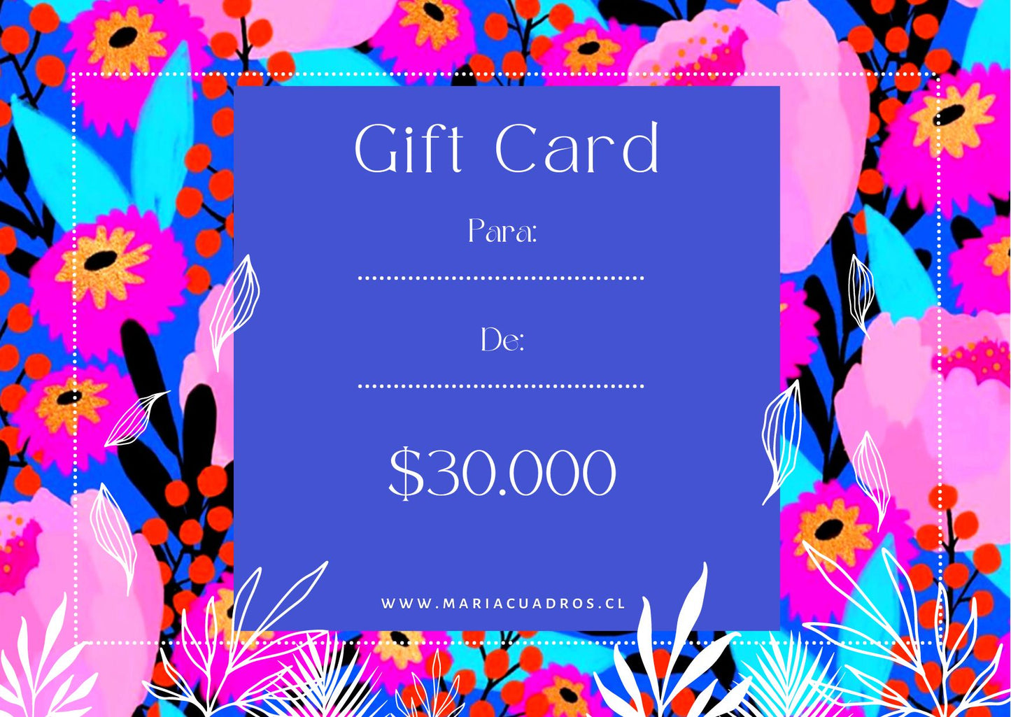 Gift Card $30.000
