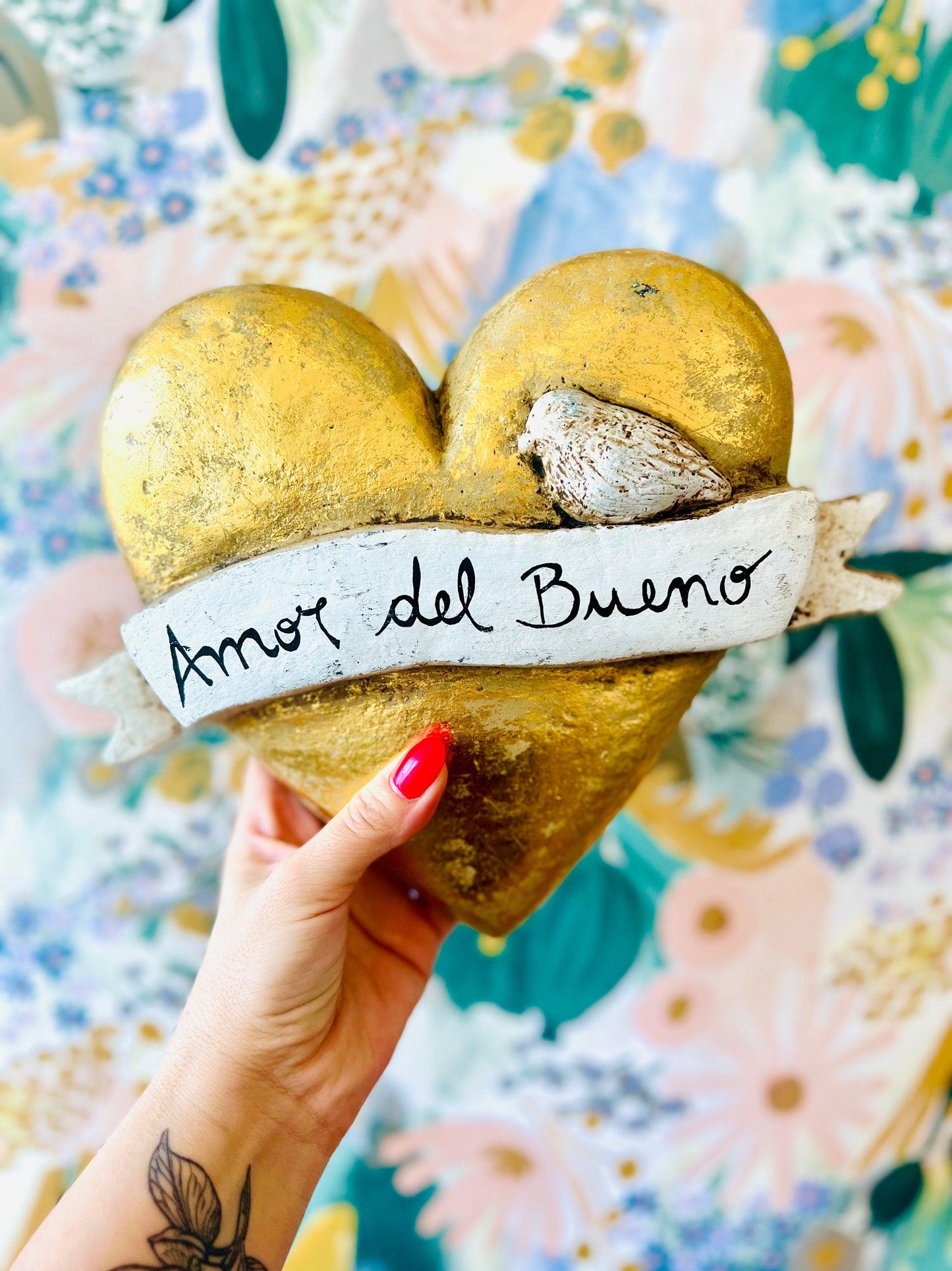 Corazón Amor del Bueno para colgar