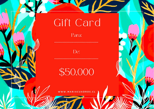 Gift Card $50.000