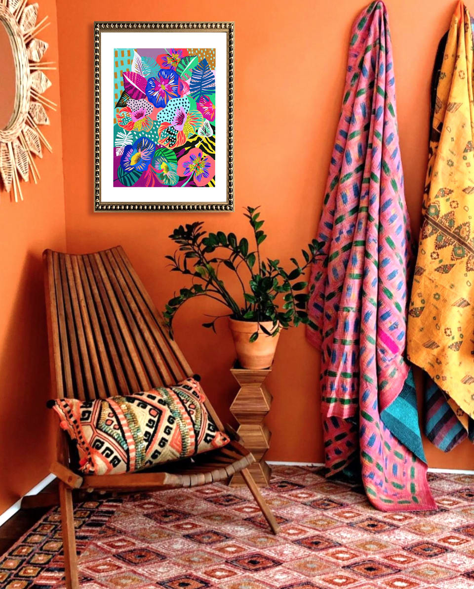 Cuadro Jungla de Colores 1