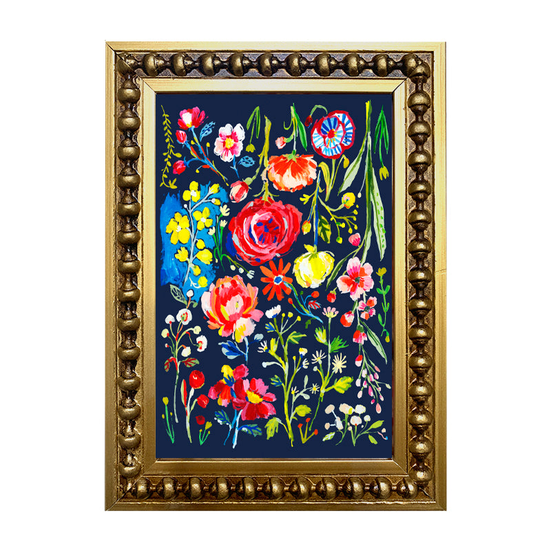 Mini Flores en Azul