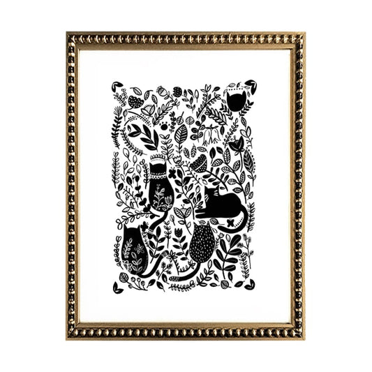Negro Gatitos