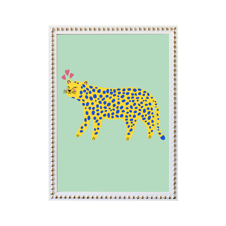 Cuadro Niños Leopardo
