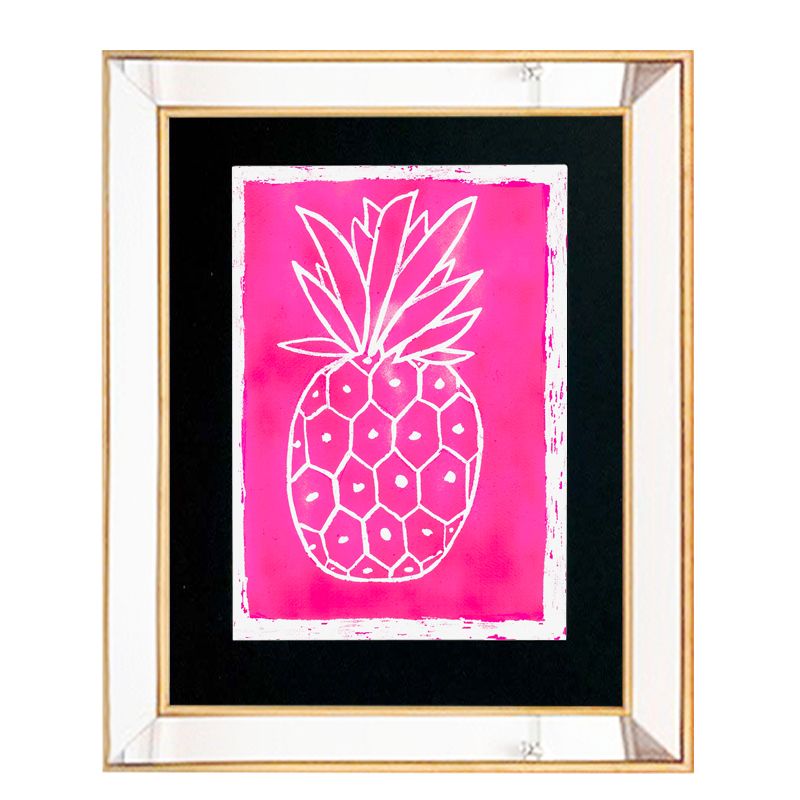 Piña Fucsia Espejo