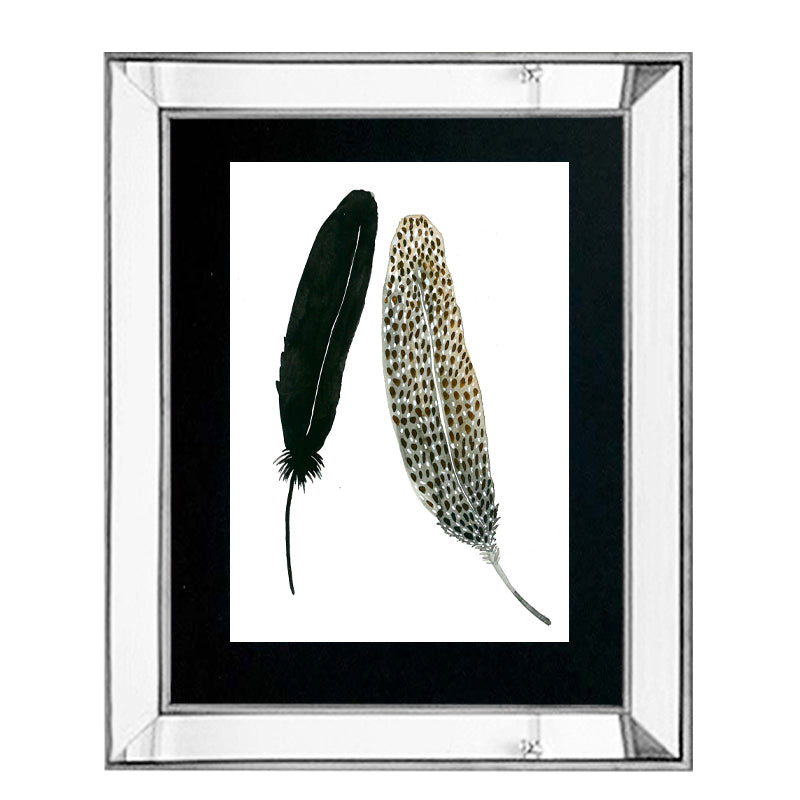 Pack 3 Cuadros Plumas
